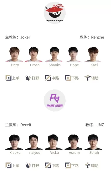 《英雄联盟》2024年3月7日LPL春季赛首发名单