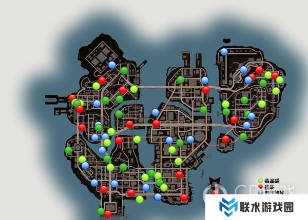 《黑道圣徒3》全收集品位置地图一览