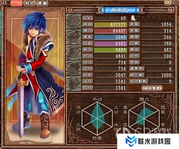 《武林立志传龙吟剑》60级人物图鉴大全