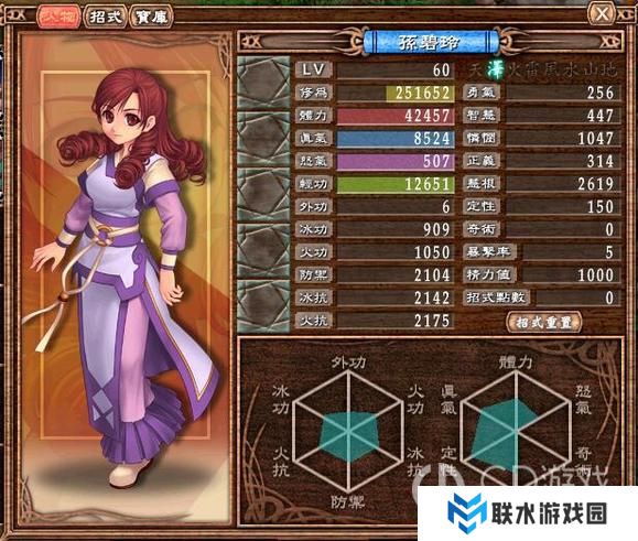 《武林立志传龙吟剑》60级人物图鉴大全