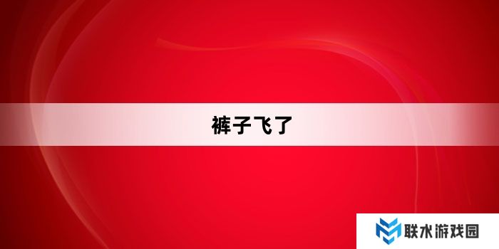 网络用语裤子飞了是什么梗